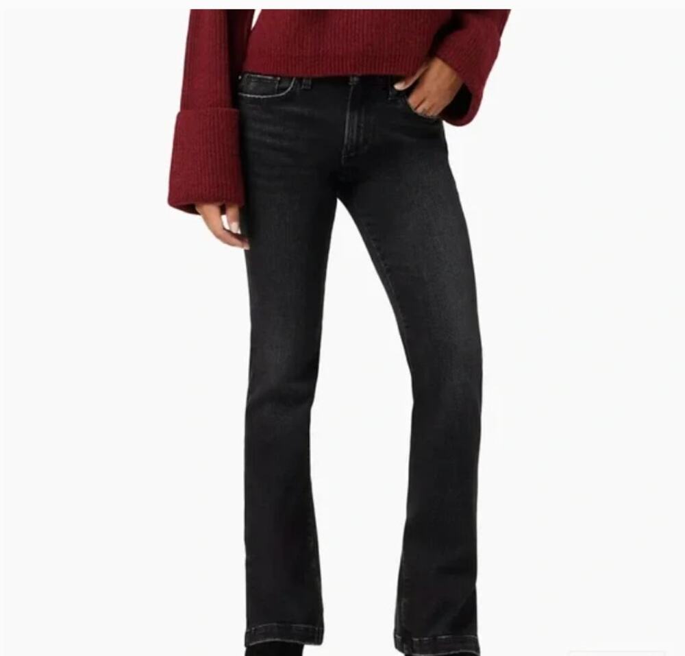 Joe's Women's Provocateur Fit Bootcut Jeans Black Wash Size 25